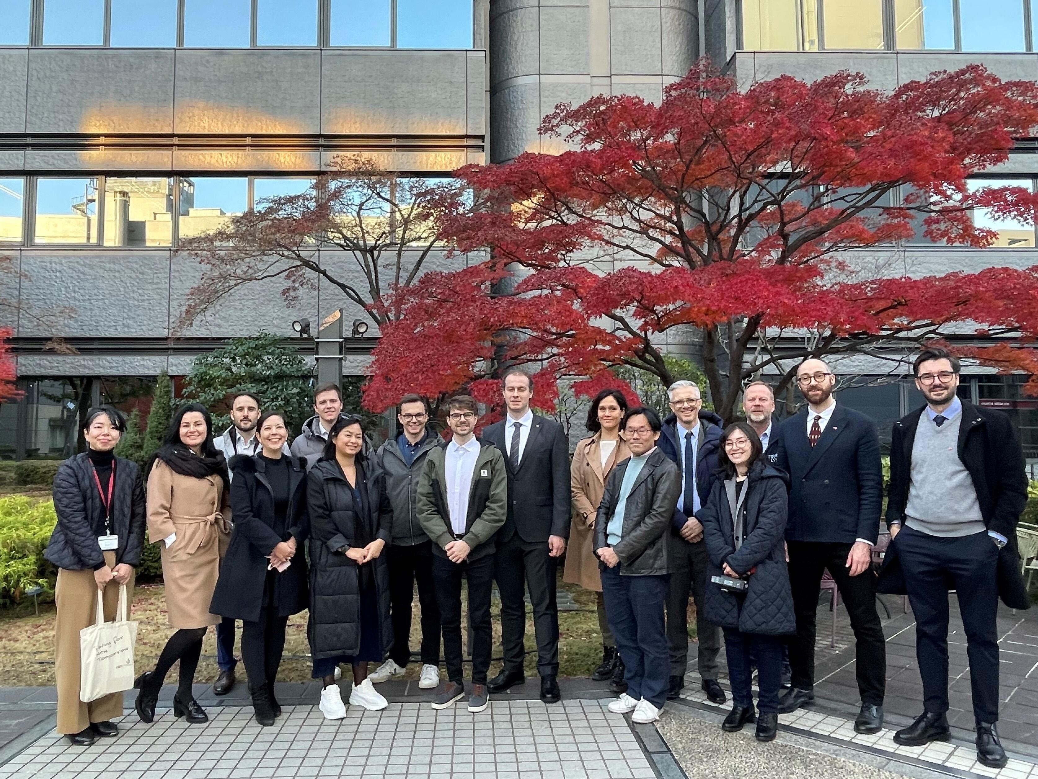 オーストリア大使館商務部とオーストリアのスタートアップ御一行がKRPに来訪しました