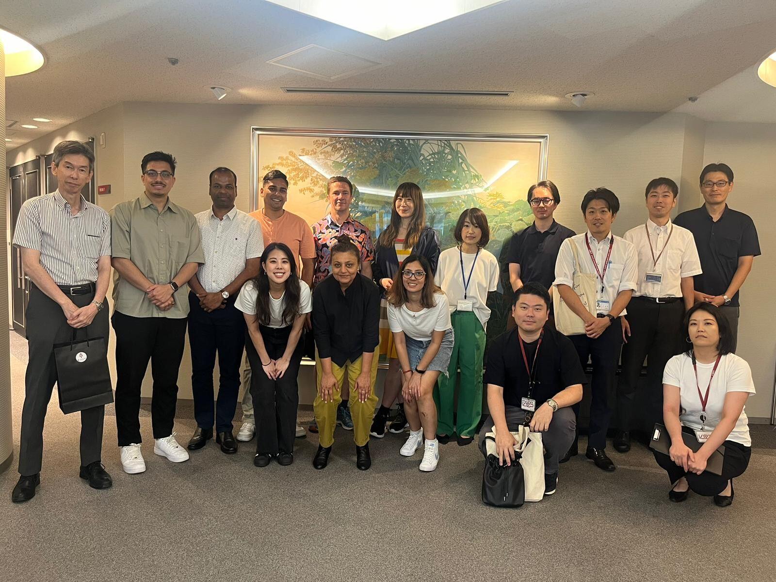 西シドニー大学とINNOVATION DOJOの主催によるStartup Year Student Mobility Programに参加の起業家の御一行がKRPに来訪しました