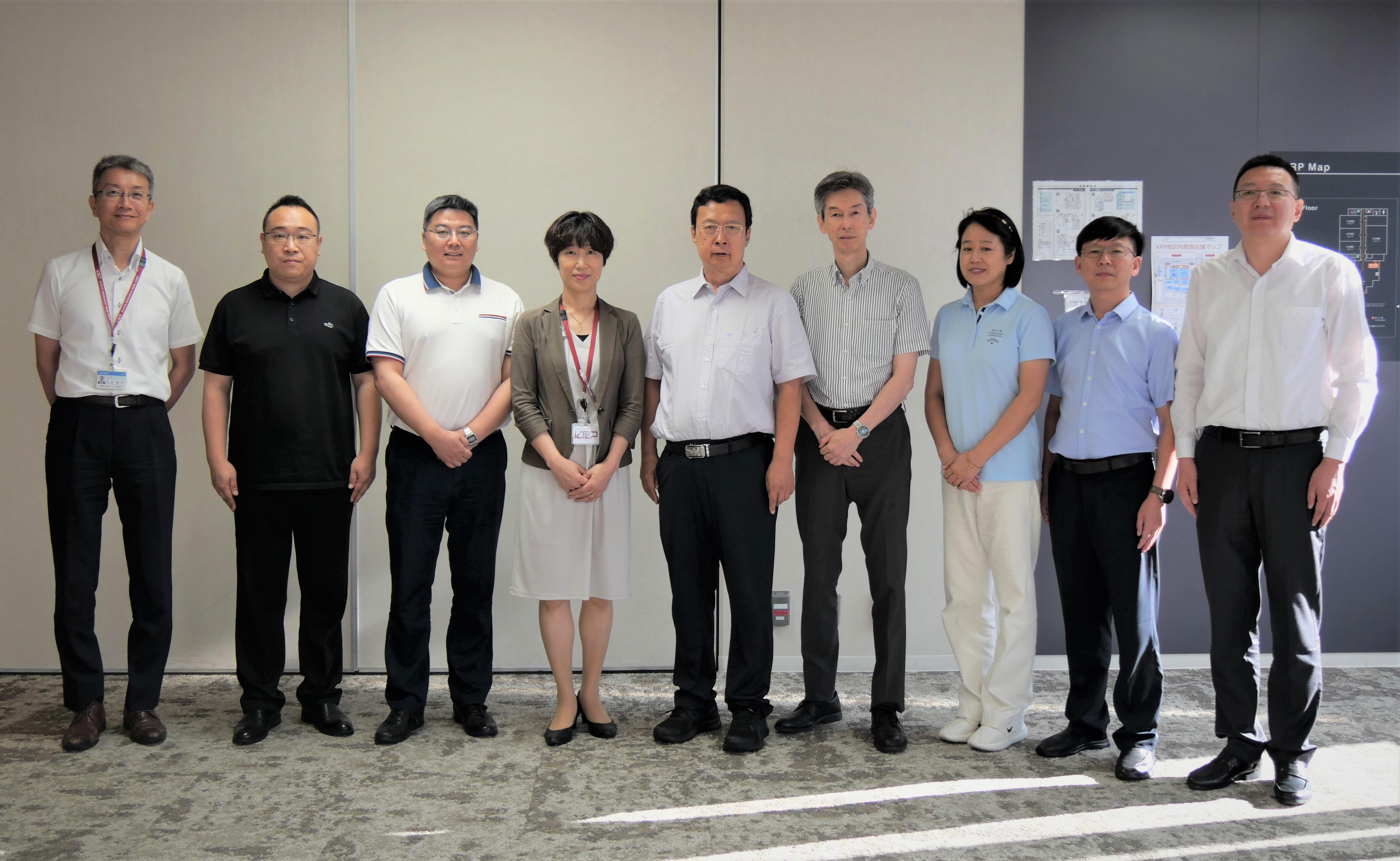 北京市投資促進服務中心御一行がKRPに来訪しました