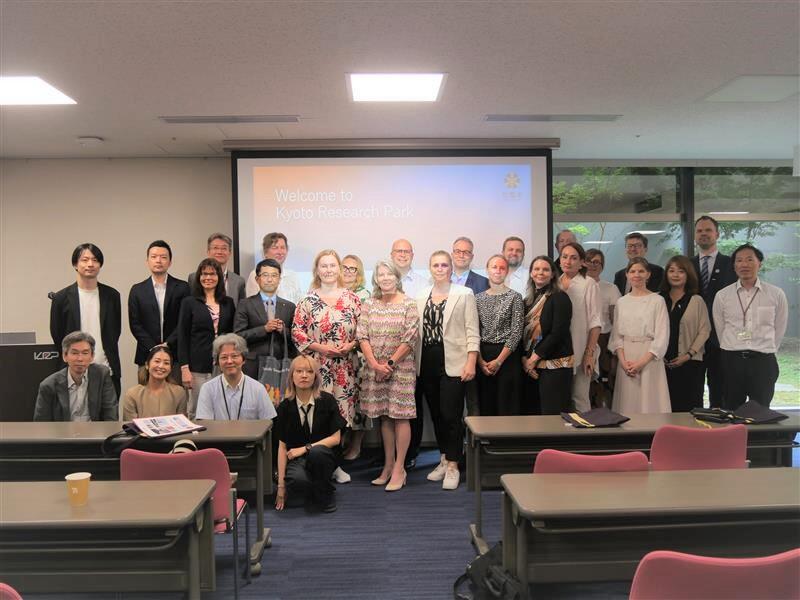 「Tech Tour Kyoto」でヘルシンキのヘルスケア関連事業者と京都のスタートアップの交流会が開催されました