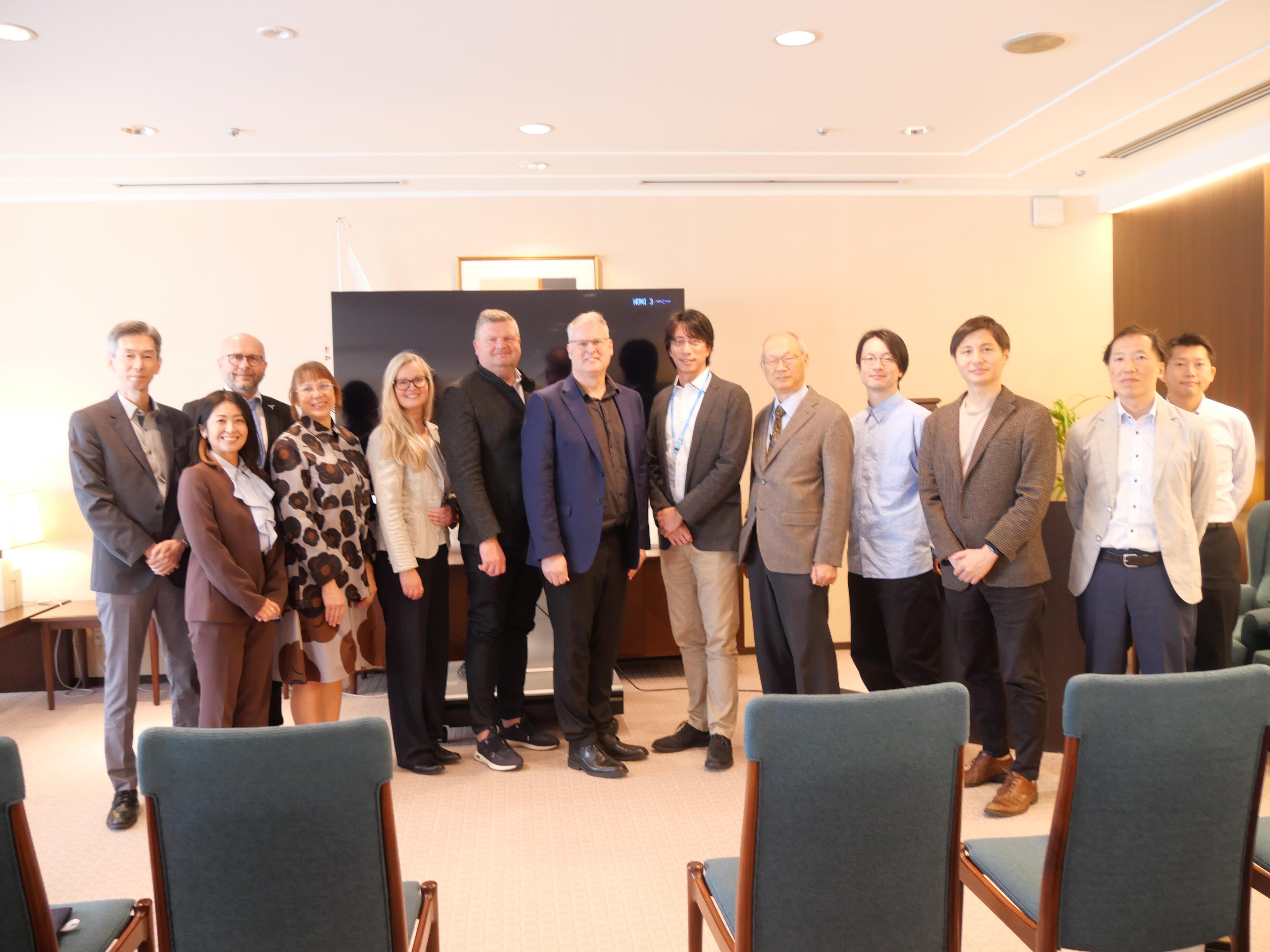 「Tech Tour Kyoto」でエストニア・フィンランドご一行がKRPを訪問