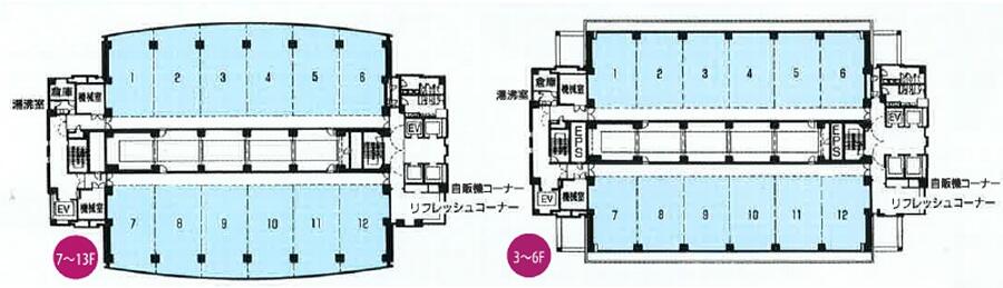 ラボ棟の平面図900X259.jpg